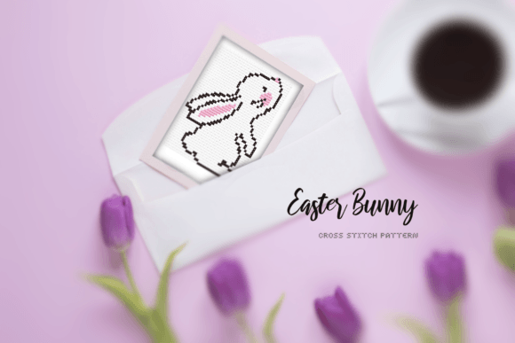 Easter Bunny Cross Stitch Pattern